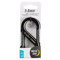 Niteize S-Biner Dual Carabiner #4 - 3 Pack 