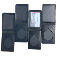 QLD Police Leather Badge & ID Folder