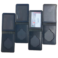 QLD Police Leather Badge & ID Folder[black]