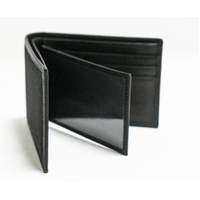 Triple B - Leather & Fabric blended wallet
