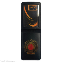 Security - ID Folder with Metal Badge