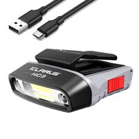 Klarus HC3 Visor Clip motion-sensing rechargeable headlamp