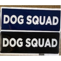 Resin Label "DOG SQUAD" [large]