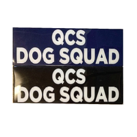 QCS DOG SQUAD - Resin Label