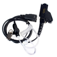 Surveillance Kit Earpiece [Small PTT Mic+Listen]