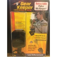 Police Mic Gear Keeper
