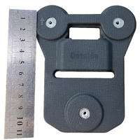 Magnetic Rubber Plates for Body Worn Cameras