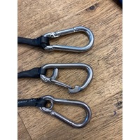 Silent Braided Leather Key Strap [2.25" Keeper]