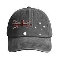 Vintage Australian Flag Badge Cap